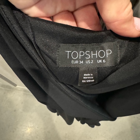 Nordstrom TopShop Rhinestone Strap Romper Small Size 2 - Picture 6 of 6